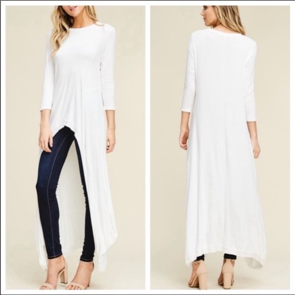 HIGH LOW TUNIC DRESS - Picture 2 of 3